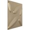 Ekena Millwork 19 5/8in. W x 19 5/8in. H Petal EnduraWall Decorative 3D Wall Panel Covers 2.67 Sq. Ft. WP20X20PLECE - alternate 3